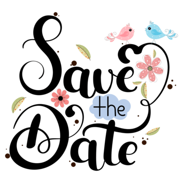 Save The Date PNG Clipart