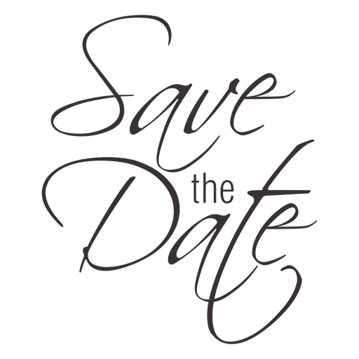 Save The Date PNG Images