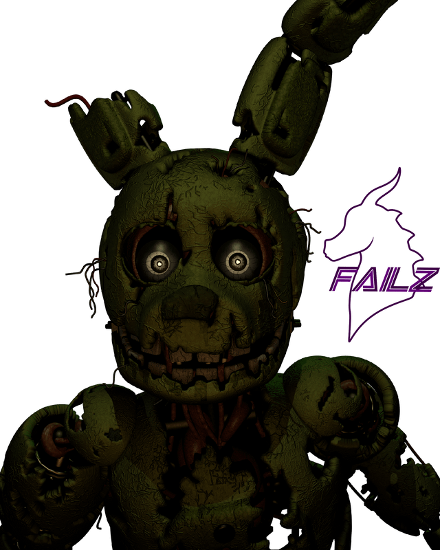 Springtrap PNG Images HD