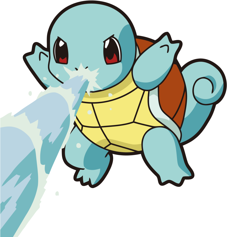 Squirtle PNG Cutout