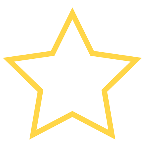 Star Outline PNG Photo