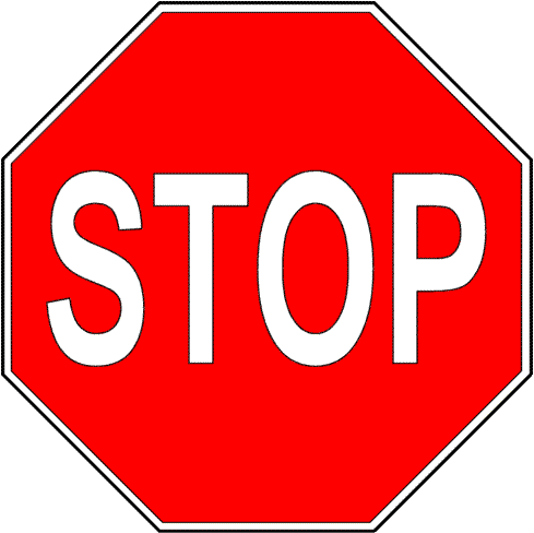 Stop PNG HD Image