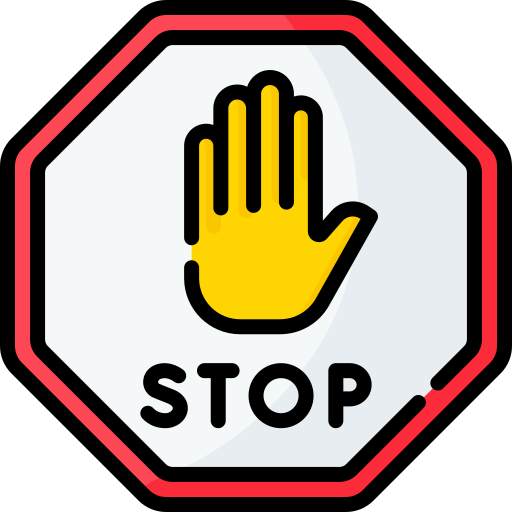 Stop PNG Image File