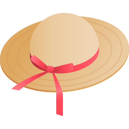Straw Hat PNG Clipart