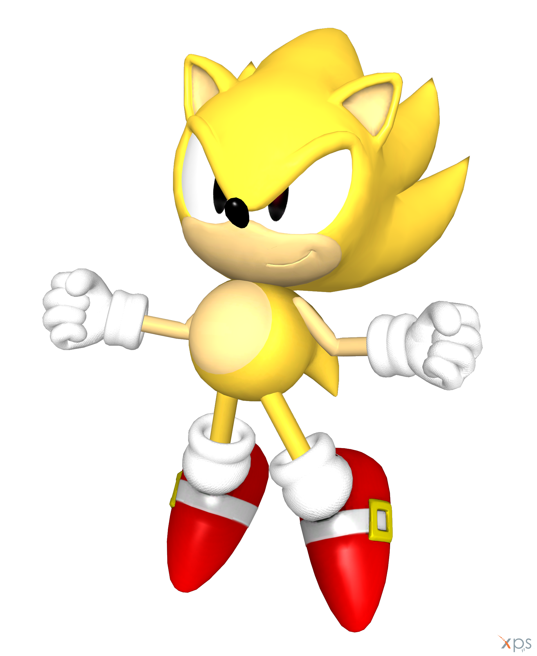 Sonic The Hedgehog Clipart Super Sonic - Super Sonic The Hedgehog Classic,  HD Png Download, png download, transparent png image