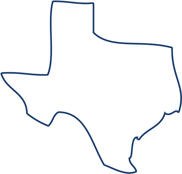 Texas Outline Background PNG