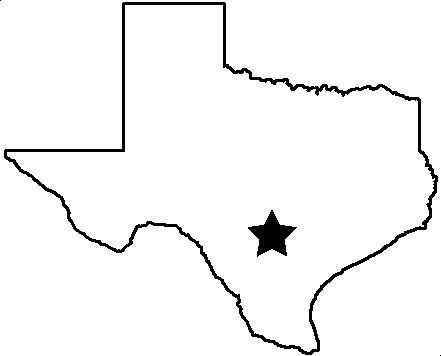 Texas Outline No Background