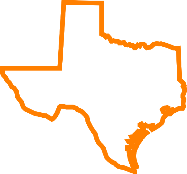 Texas Outline PNG Image