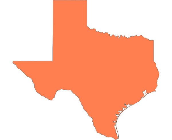 Texas Outline PNG Picture