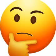 Thinking Emoji PNG Images