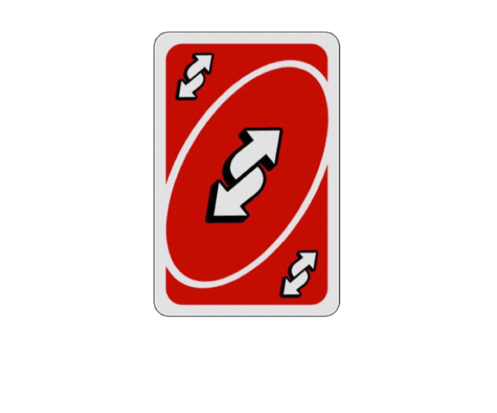 UNO reverse card | Greeting Card