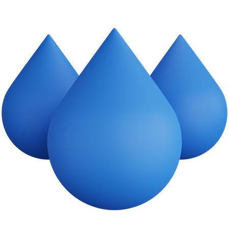 Water Droplet PNG Cutout