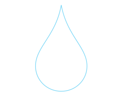 Water Droplet PNG File