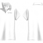 White Shirt Front and Back PNG Images HD