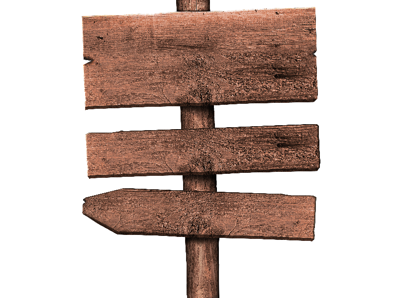 Wood Sign PNG Background