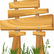 Wood Sign PNG Free Image