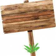 Wood Sign PNG Image File