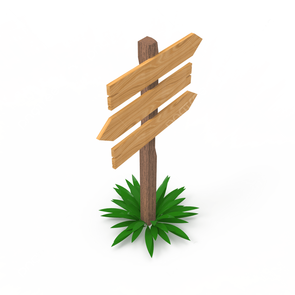 Wood Sign PNG Photo