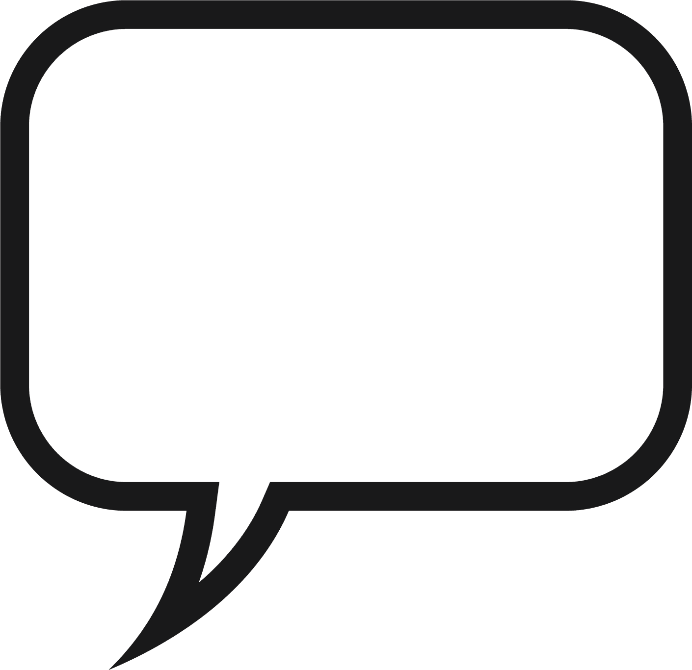 Word Bubble PNG Pic