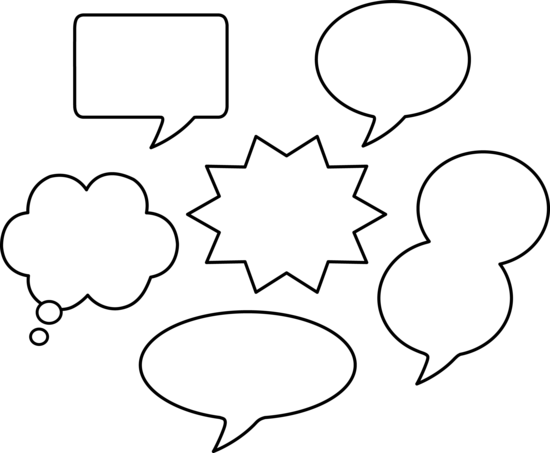 Word Bubble PNG Picture