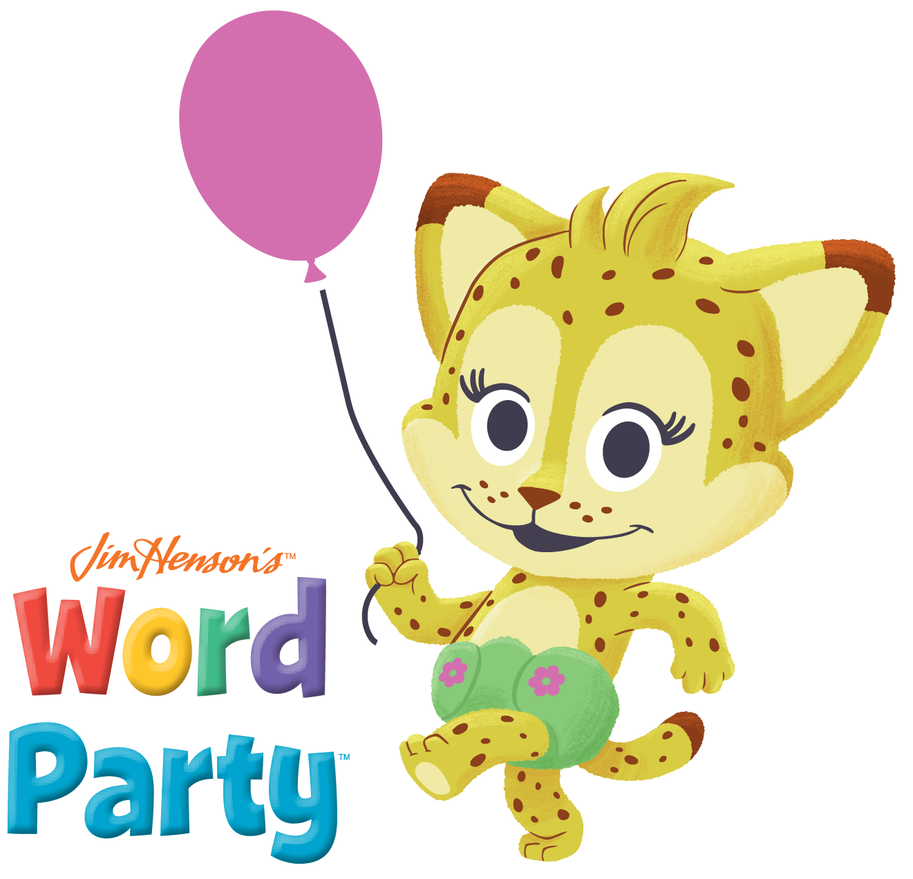 Word Party Background PNG