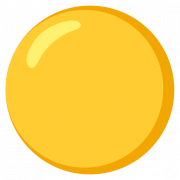 Yellow Circle PNG Background