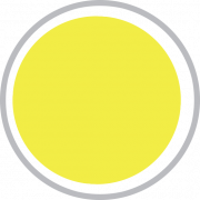 Yellow Circle PNG HD Image
