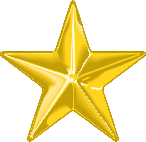 Yellow Star Background PNG