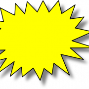 Yellow Star PNG Background
