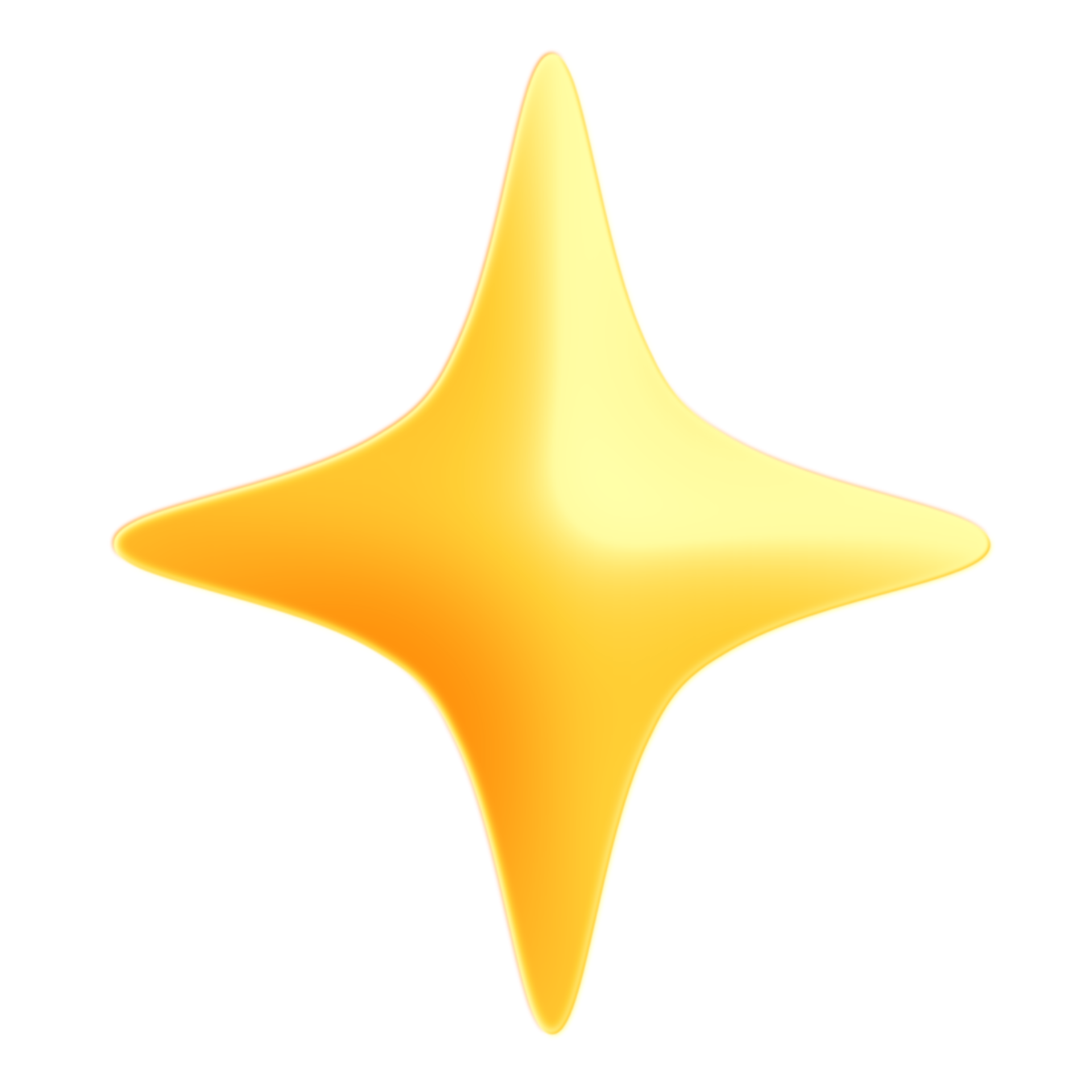 Yellow Star PNG Cutout