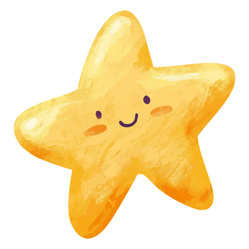 Yellow Star Transparent