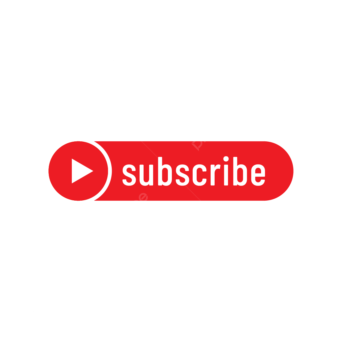 YouTube Subscribe Button PNG Image