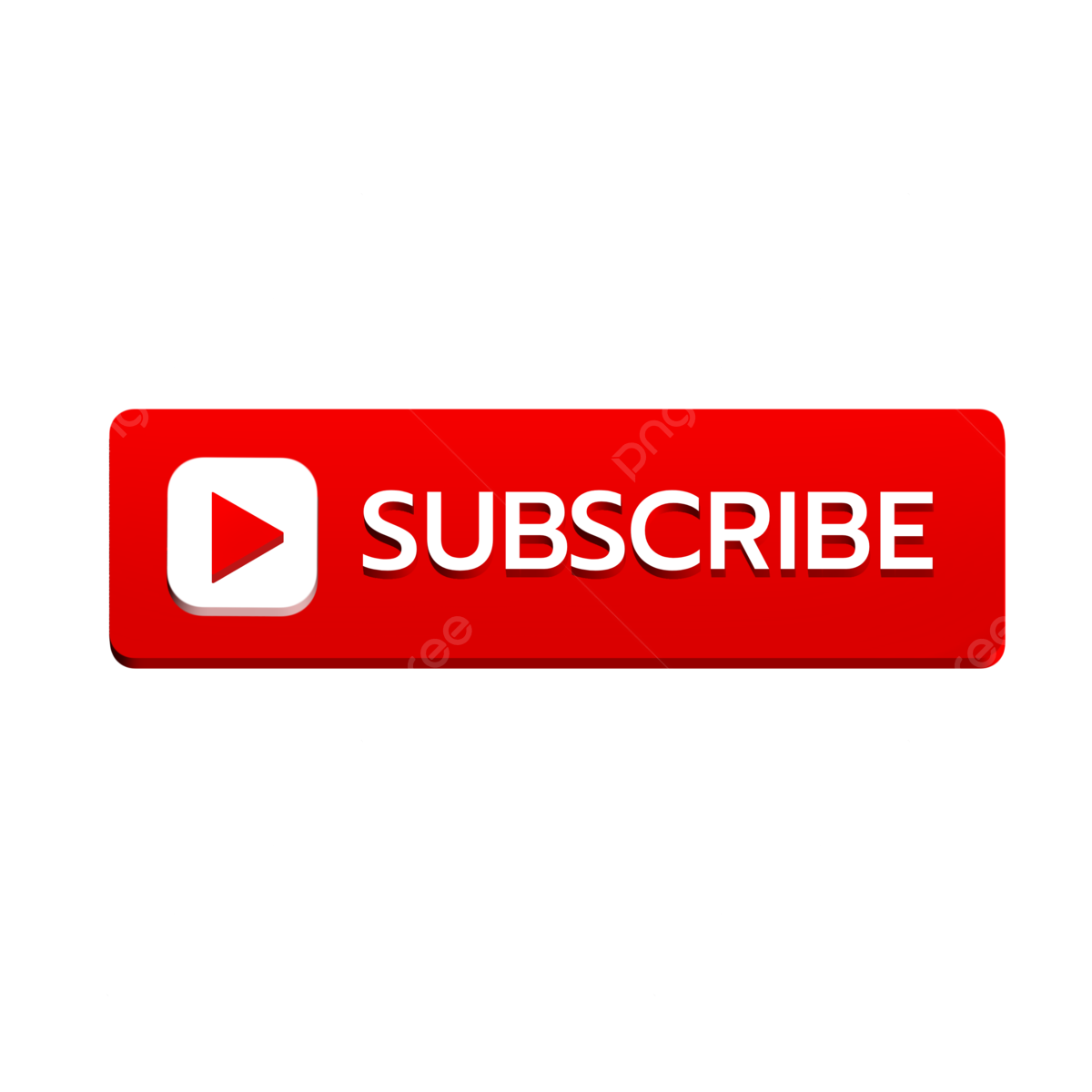 YouTube Subscribe Button Transparent