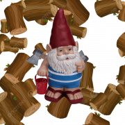 You’ve Been Gnomed PNG Cutout