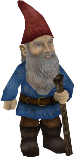 You've Been Gnomed PNG File