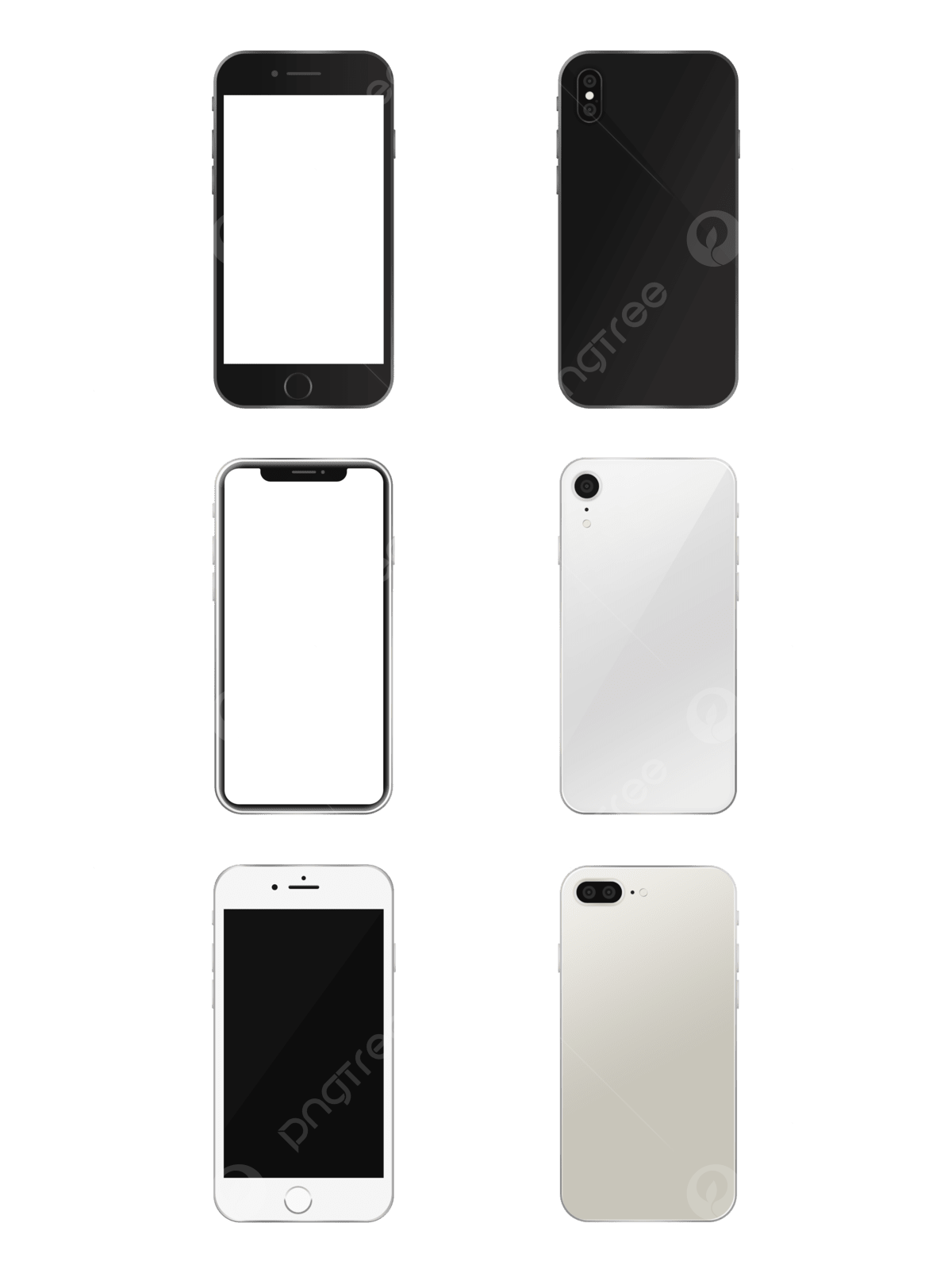 iPhone Template PNG Image