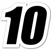10 Numéro PNG Clipart