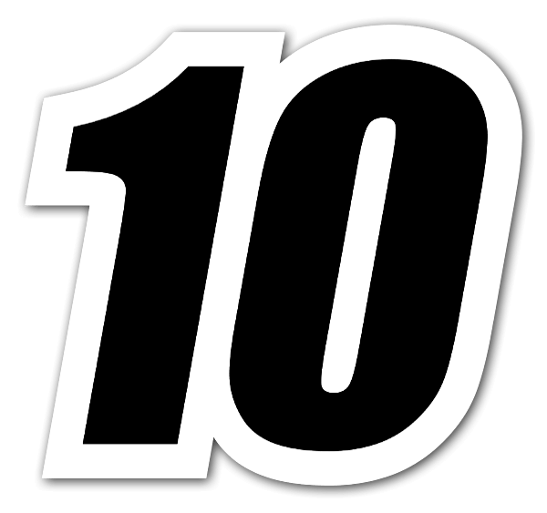 10 Number PNG Clipart