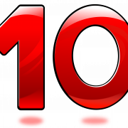 10 Number PNG Free Image