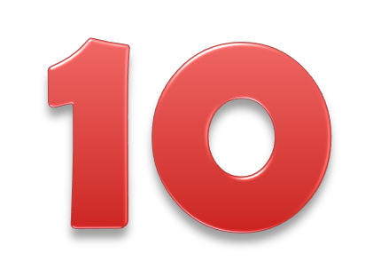 10 Number PNG High Quality Image