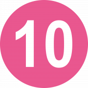 10 Number PNG Image