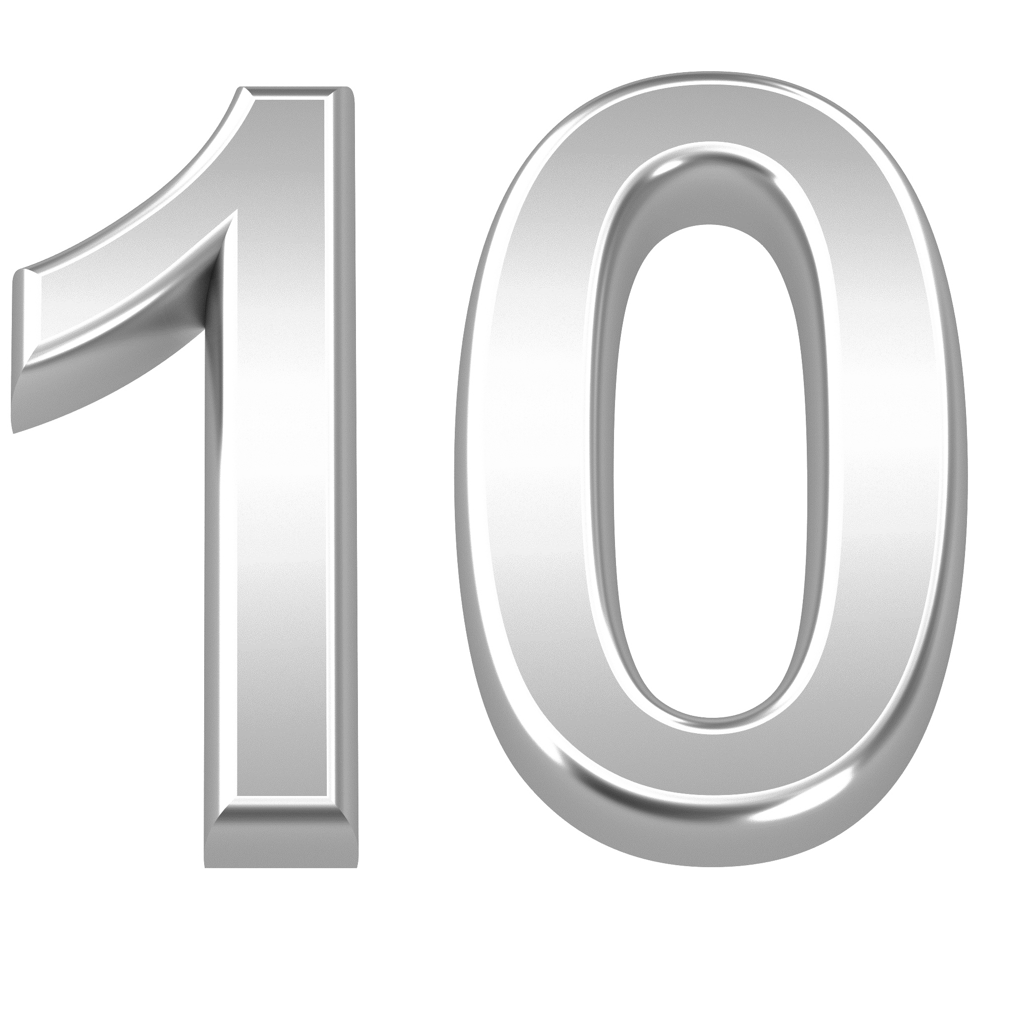 10 Number PNG Picture