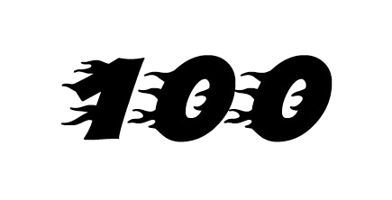 100 Number PNG High Quality Image