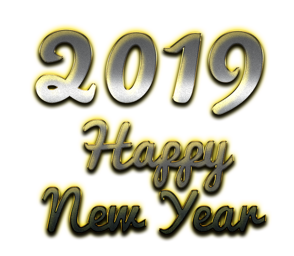 2019 feliz ano novo png clipart