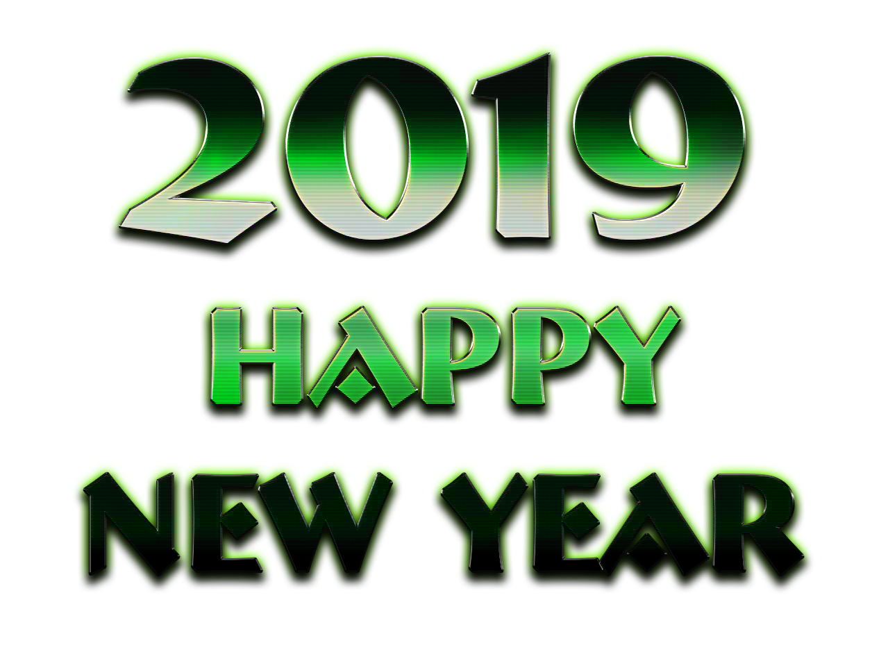 2019 Happy New Year PNG Picture