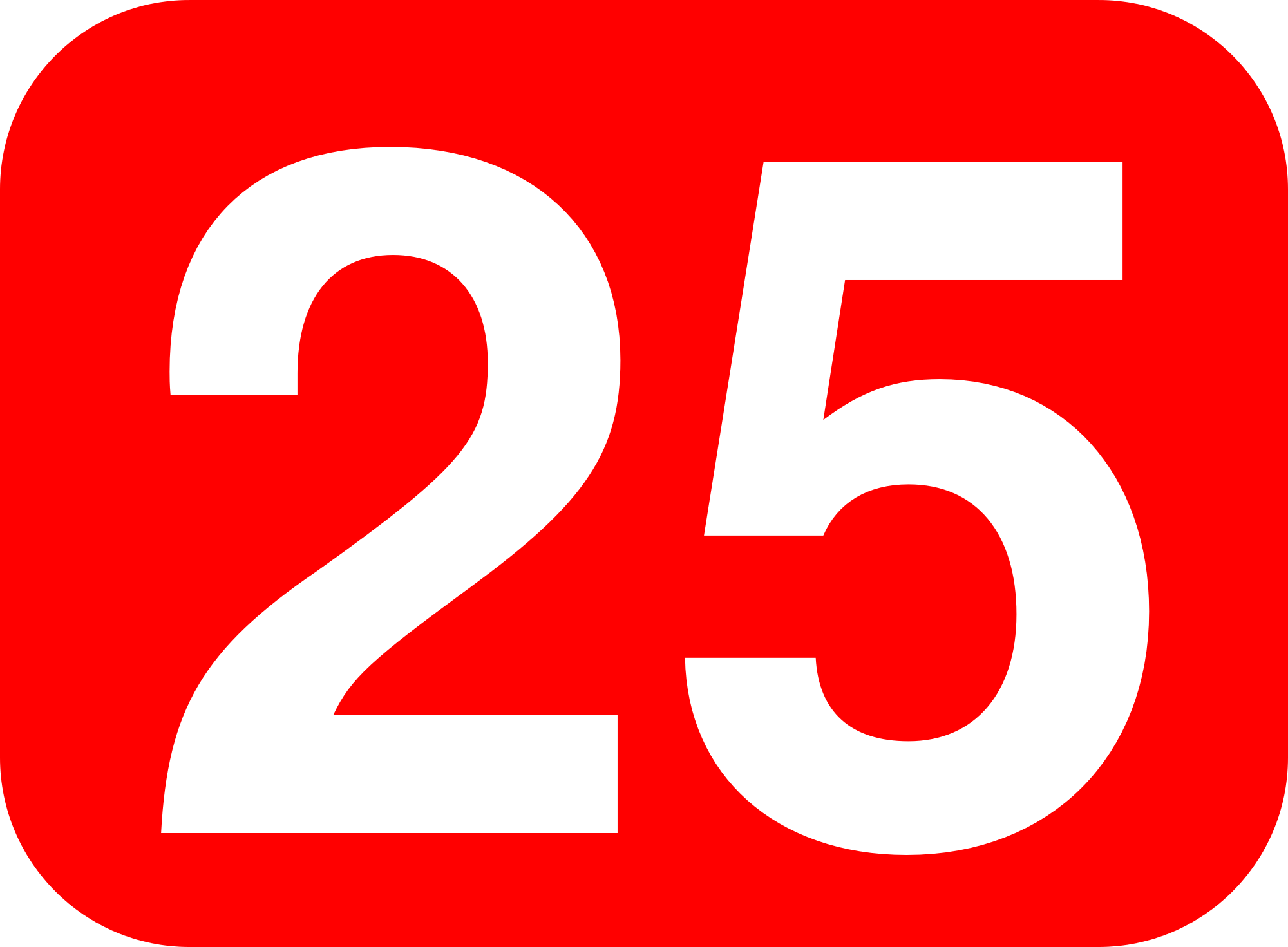 25 Number