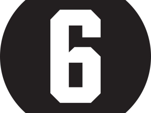 6 Number PNG Pic