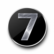 7 Number PNG