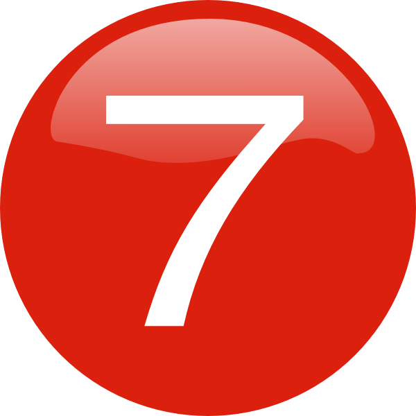 7 Number PNG Image HD