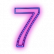 7 Number PNG Images